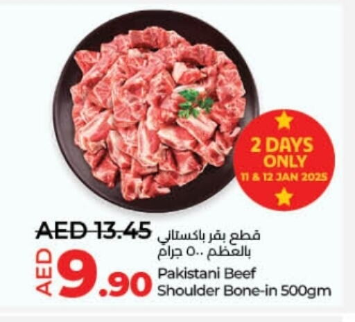 Beef available at Lulu Hypermarket in UAE - Umm al Quwain