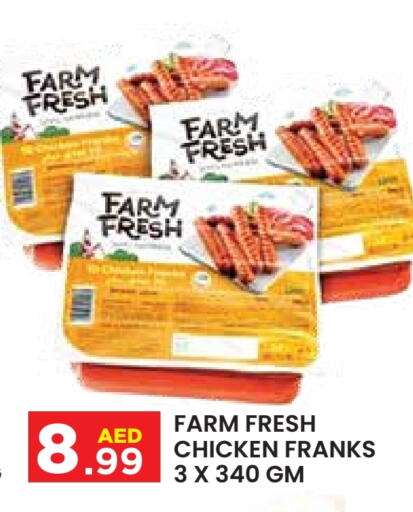 FARM FRESH Chicken Franks available at Baniyas Spike  in UAE - Abu Dhabi