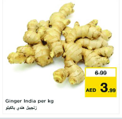 Ginger from India available at نستو هايبرماركت in الإمارات العربية المتحدة , الامارات - الشارقة / عجمان