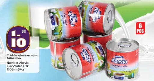 ABEVIA Evaporated Milk available at Retail Mart in Qatar - Al Shamal