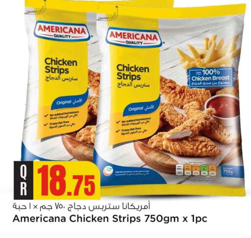 AMERICANA Chicken Strips available at Safari Hypermarket in Qatar - Al-Shahaniya