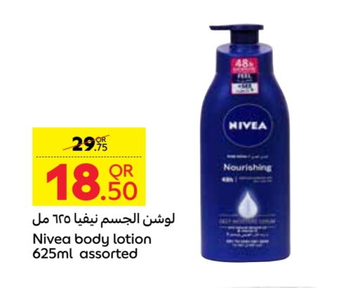 Nivea Body Lotion & Cream available at Carrefour in Qatar - Al Wakra