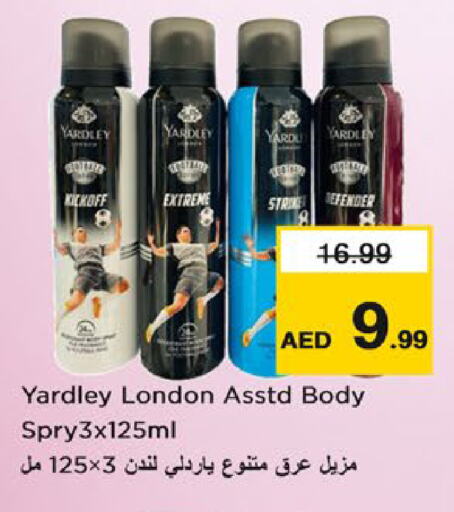 YARDLEY available at Nesto Hypermarket in UAE - Sharjah / Ajman