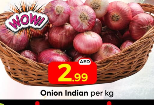 Onion from India available at Mubarak Hypermarket Sharjah in UAE - Sharjah / Ajman