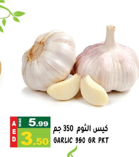 Garlic available at هاشم هايبرماركت in الإمارات العربية المتحدة , الامارات - الشارقة / عجمان