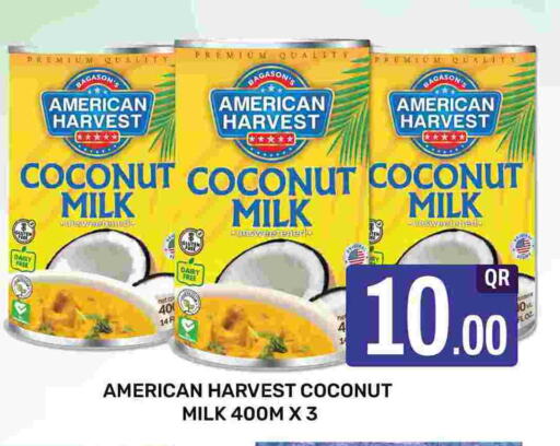 AMERICAN HARVEST Coconut Milk available at Majlis Shopping Center in Qatar - Doha