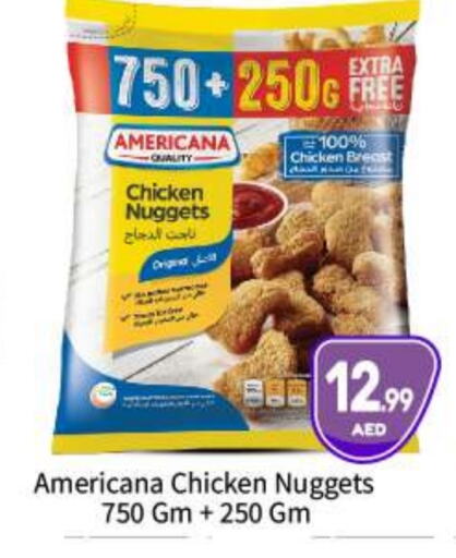 AMERICANA Chicken Nuggets available at BIGmart in UAE - Abu Dhabi