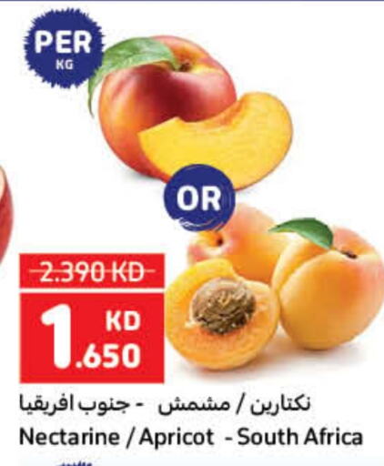 Nectarine Apricot from South Africa available at Carrefour in Kuwait - Kuwait City