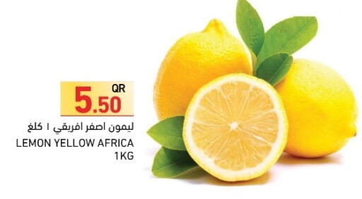 Lemon available at Aswaq Ramez in Qatar - Al Wakra