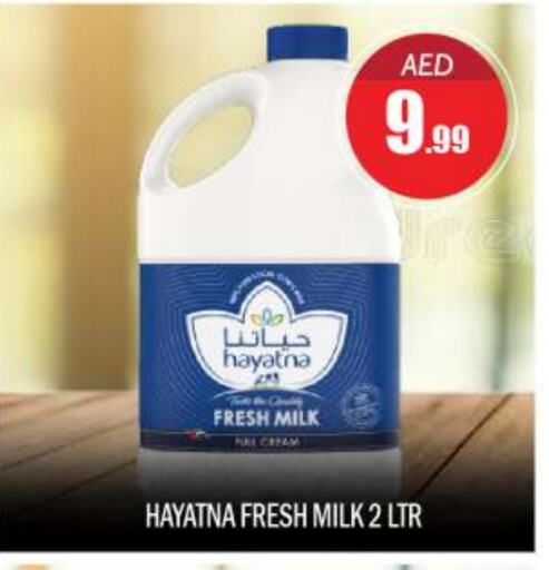 HAYATNA Fresh Milk available at BIGmart in UAE - Abu Dhabi