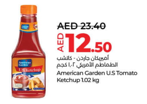 AMERICAN GARDEN Tomato Ketchup available at Lulu Hypermarket in UAE - Sharjah / Ajman