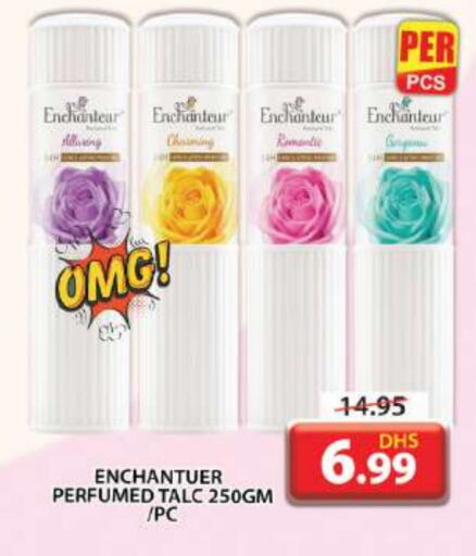 Enchanteur Talcum Powder available at Grand Hyper Market in UAE - Sharjah / Ajman