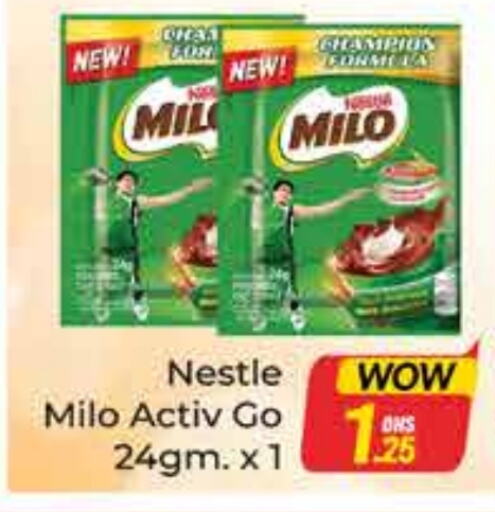 MILO available at FOODZONE SUPERMARKET in UAE - Fujairah