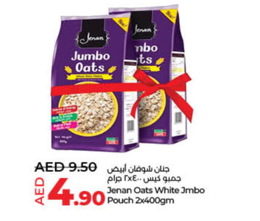 JENAN Oats available at Lulu Hypermarket in UAE - Sharjah / Ajman