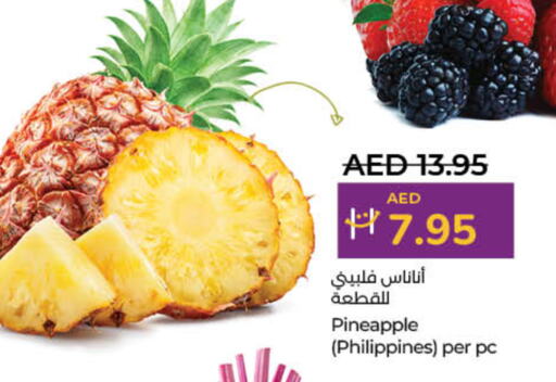 Pineapple from Philippines available at Lulu Hypermarket in UAE - Sharjah / Ajman