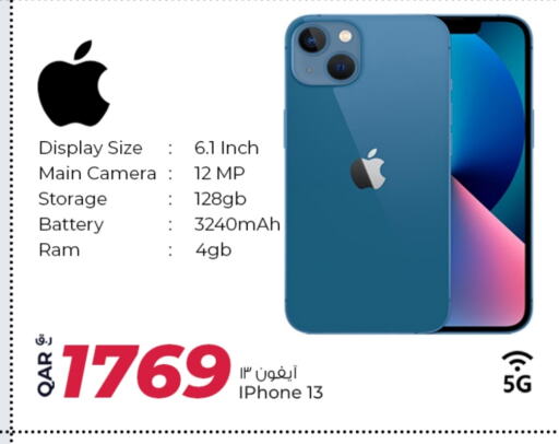 APPLE iPhone 13 available at Al Rawabi Electronics in Qatar - Al Rayyan