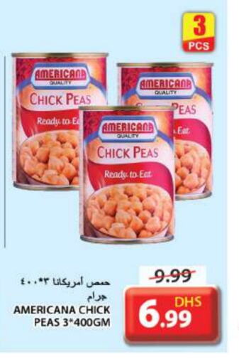 AMERICANA Chick Peas available at Grand Hyper Market in UAE - Sharjah / Ajman