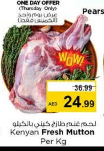 لحم الضأن / الغنم available at نستو هايبرماركت in الإمارات العربية المتحدة , الامارات - ٱلْعَيْن‎