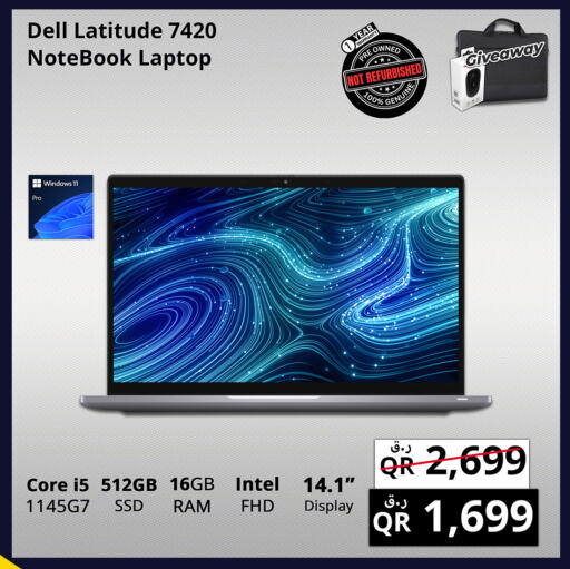 DELL Laptop available at Prestige Computers in Qatar - Al-Shahaniya