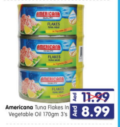 AMERICANA Tuna - Canned available at Al Madina Hypermarket in UAE - Abu Dhabi