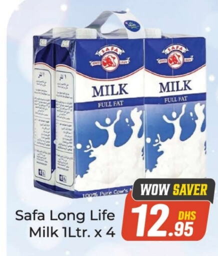 SAFA Long Life / UHT Milk available at Azhar Al Madina Hypermarket in UAE - Dubai