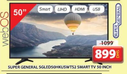 SUPER GENERAL Smart TV available at Grand Hyper Market in UAE - Sharjah / Ajman