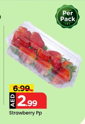 Strawberry available at مارك & سيف قيمة التجزئة in الإمارات العربية المتحدة , الامارات - الشارقة / عجمان