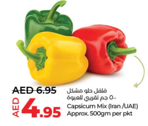 Chilli / Capsicum from Iran available at Lulu Hypermarket in UAE - Sharjah / Ajman