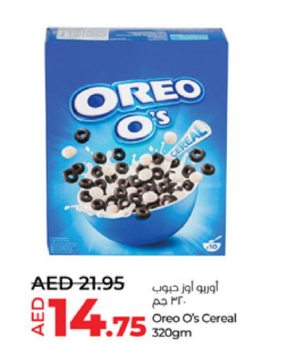 OREO Cereals available at Lulu Hypermarket in UAE - Abu Dhabi