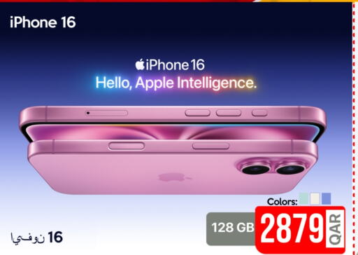 APPLE iPhone 16 available at iCONNECT  in Qatar - Umm Salal