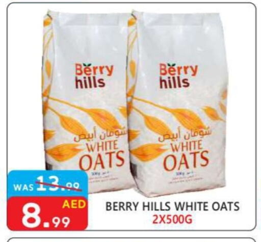 BERRY HILLS Oats available at United Hypermarket in UAE - Dubai