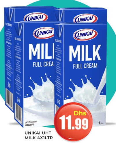 UNIKAI Long Life / UHT Milk available at Meena Al Madina Hypermarket  in UAE - Sharjah / Ajman