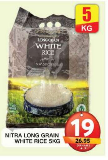 White Rice available at Grand Hyper Market in UAE - Dubai