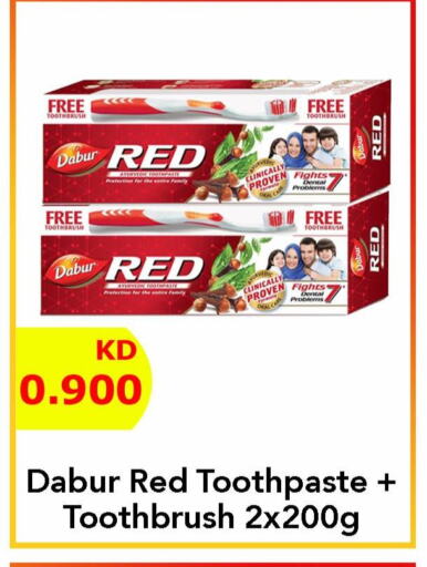 DABUR RED Toothpaste available at Century Bazaar in Kuwait - Ahmadi Governorate