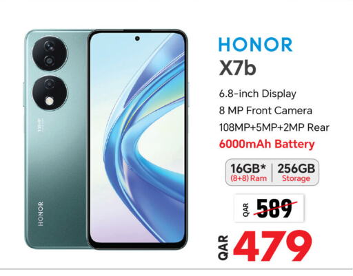 HONOR available at Safari Hypermarket in Qatar - Al Wakra