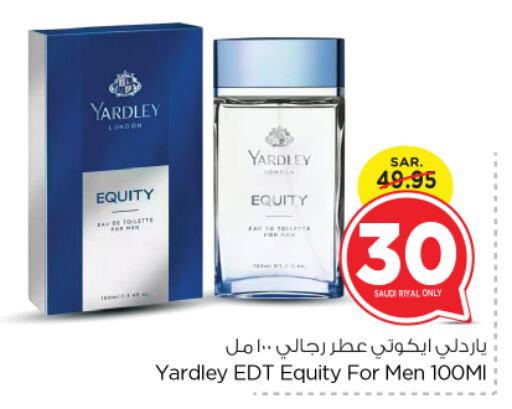 YARDLEY available at Nesto in KSA, Saudi Arabia, Saudi - Riyadh