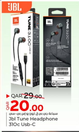 JBL Earphone available at Paris Hypermarket in Qatar - Al Wakra