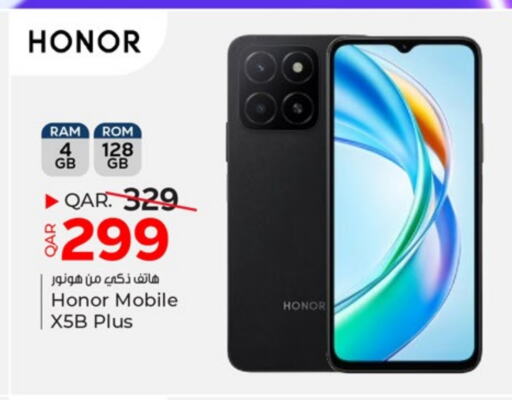 HONOR available at Paris Hypermarket in Qatar - Doha