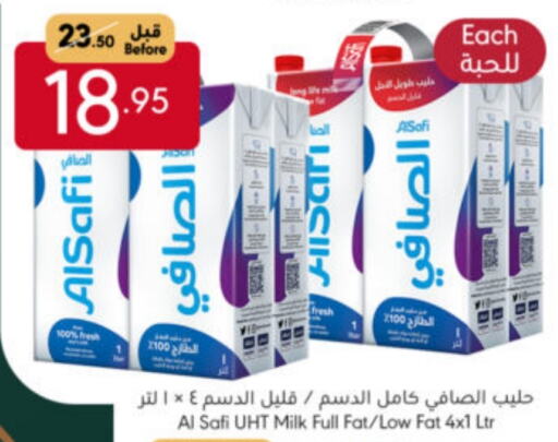 AL SAFI Long Life / UHT Milk available at Manuel Market in KSA, Saudi Arabia, Saudi - Riyadh