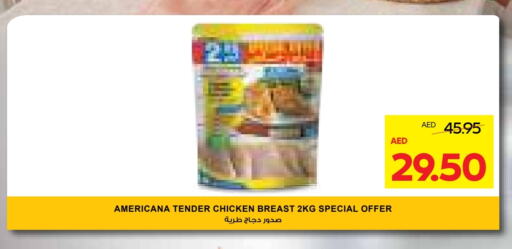 AMERICANA Chicken Breast available at Abu Dhabi COOP in UAE - Abu Dhabi