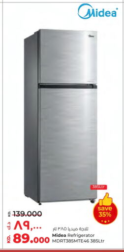 MIDEA Refrigerator available at Lulu Hypermarket  in Kuwait - Kuwait City