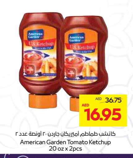 AMERICAN GARDEN Tomato Ketchup available at Abu Dhabi COOP in UAE - Abu Dhabi