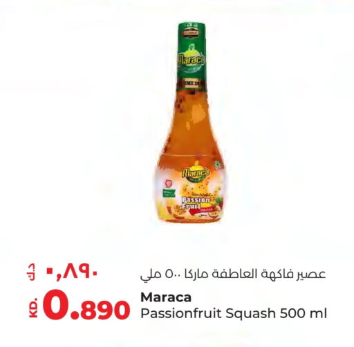 Passion Fruit Squash available at لولو هايبر ماركت in الكويت - محافظة الأحمدي