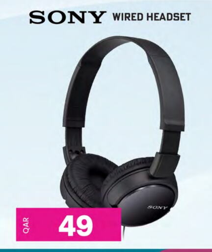 SONY Earphone available at Ansar Gallery in Qatar - Al Shamal