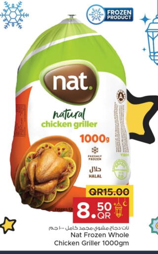 NAT Frozen Whole Chicken available at Family Food Centre in Qatar - Al Khor