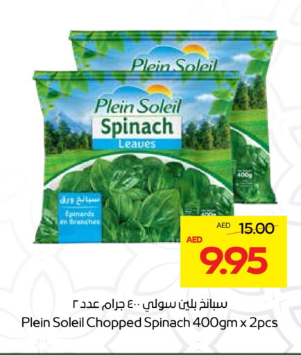 Spinach available at ميغا مارت سوبر ماركت in الإمارات العربية المتحدة , الامارات - الشارقة / عجمان