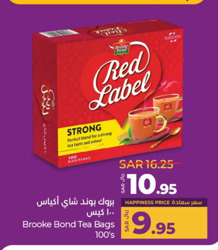 RED LABEL Tea Bags available at LULU Hypermarket in KSA, Saudi Arabia, Saudi - Hafar Al Batin