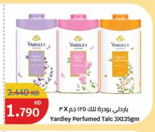 YARDLEY Talcum Powder available at City Hypermarket in Kuwait - Ahmadi Governorate