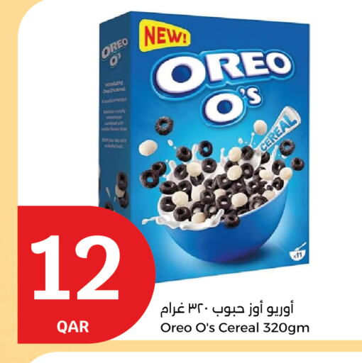 OREO Cereals available at City Hypermarket in Qatar - Al Wakra