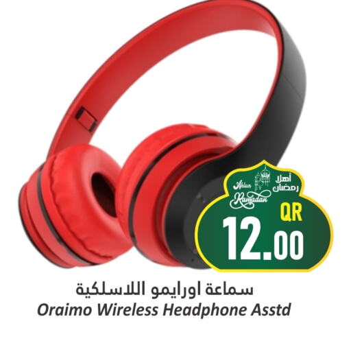 Earphone available at Dana Hypermarket in Qatar - Al Daayen